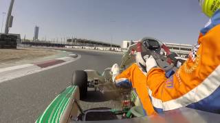 Dubai DD2 on board lap Dubai Kart Kartdrome