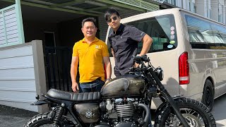 Triumph T120 จัดเต็ม ส่งลูกค้ากรุงเทพ ✅