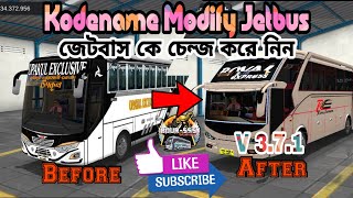 Kodename Modify Jetbus to Lakshana shape New Bus.Bus simulator Indonesia.@BDUR SSS Gaming@maleomedia