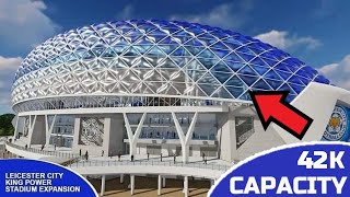 The KINGPOWER STADIUM Expansion Latest | LCFC Leicester City Stadium upgrade 42k Capacity