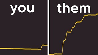 dealing with others improving faster than you
