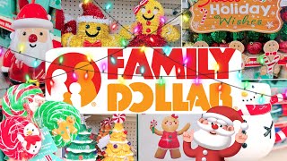 ✨FAMILY DOLLAR CHRISTMAS 2025 IS HERE! ADORABLE FINDS! 🥰