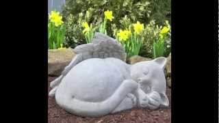 Handmade cat memorials and quality cat monuments. Cat statues of heirloom quality.