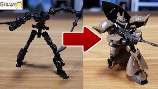 Gフレーム最新作！機動戦士ガンダム GフレームFA REAL TYPE SELECTION ゲルググ (指揮官機) リアルタイプカラー レビュー