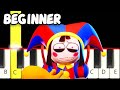 The Amazing Digital Circus Ending Music TADC - Fast and Slow (Easy) Piano Tutorial - Beginner