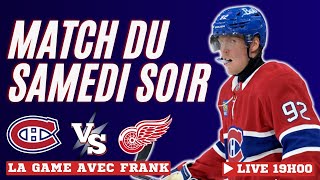 Canadiens VS Red Wings 21 décembre 2024 LIVE