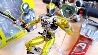 金色のアクセル強化フォーム！プレバン限定 S.H.Figuarts 仮面ライダーアクセルブースター レビュー！仮面ライダーWスピンオフ SHフィギュアーツ