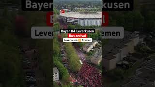 Leverkusen Fans Welcome the Team! ⚫️🔴