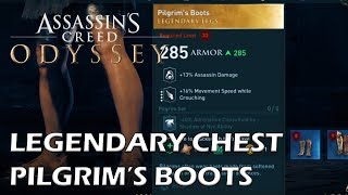 Assassin's Creed Odyssey - Legendary Chest Location / Pilgrim's Boots