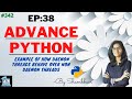 Advance python EP:38 example of how daemon threads behave over non daemon threads  | Oops | python