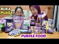 Buka Puasa Makan Warna Ungu ♥ Purple Food | Makan-Makan Aqilla - Aqilla's Diary