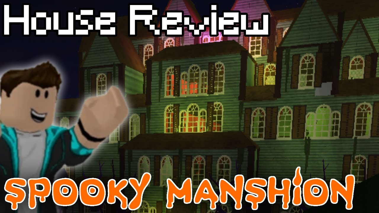 House Review - Tyty6889's Spooky Horror Mansion (Roblox Bloxburg) - YouTube