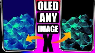 MAKE ANY WALLPAPER OLED / EPIC OLED DEEP BLACK WALLPAPERS / FOR ANY IPHONE / IPHONE X XS XS MAX