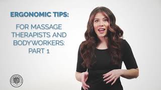 Ergonomic Tips For Massage Therapists & Bodyworkers | Integrated Massage Therapy College in Oklahoma