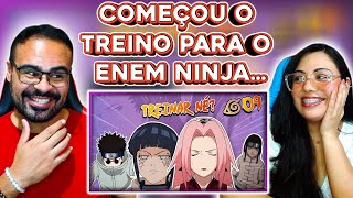 REACT EM CASAL Malandragem Ninja - Episódio 9: TREINAR NÉ?