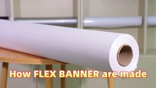 The Production Of Flex Banner | How Flex Banner Are Made