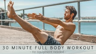 30 MINUTE FULL BODY WORKOUT / No Equipment | Tim Senesi