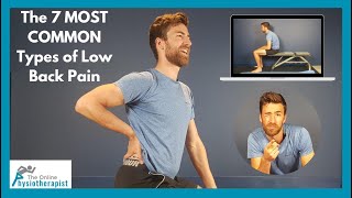 7 Most Common Types of Low Back Pain