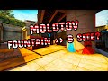 CSGO Shorts: Easy Overpass Fountain to B Site Molotov