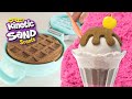 Kinetic Sand Ice Cream Treats - Unboxing and How To Play!