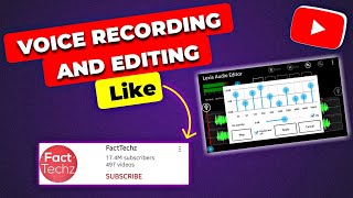 How to edit audio for fact videos in Lexis audio editor (CRISP and CLEAR AUDIO)