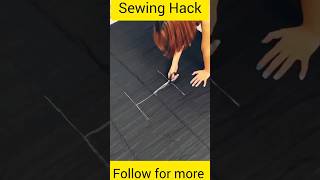 Cutting and stitching dress| easy sewing tips #trending #viral #shorts #fashion  #sewing