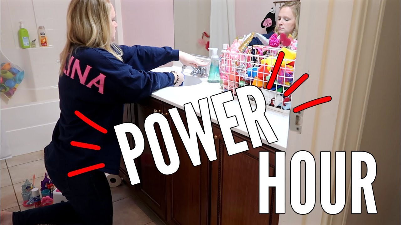 Power Hour Cleaning Motivation Youtube