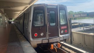 WMATA Metrorail 2006 Alstom 6000 series Railcars #6134 & #6135 Part 1🟢(6134)