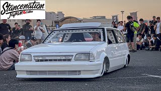 🌈アワード車両達の貴重な走行シーン‼️STANCE NATIOM JAPAN 2024 TOKYO‼️スタンスネーション