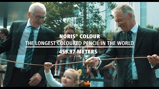 STAEDTLER world record: Longest coloured pencil in the world