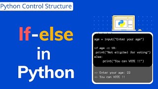 Python tutorial in Hindi #7 Conditional Statement in #python