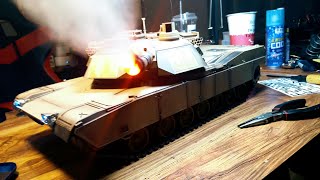 恆龍 冒煙高壓閃光改裝 M1A2 Abrams