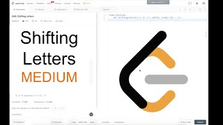 Leetcode Problem 848 Shifting Letters (Solution Explained)