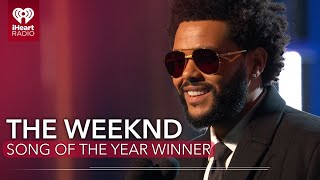 The Weeknd Acceptance Speech - Song Of The Year | 2021 iHeartRadio Music Awards