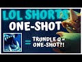 INSANE TRUNDLE BUG?! -126 ARMOUR ON RAMMUS!! - LoL Shorts #Shorts