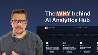 AI Analytics Hub intro - the WHY behind