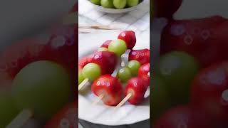 Шашлык для любителей КЛУБНИКИ! 🍓 Сочная и сладкая ягода в карамельной глазури