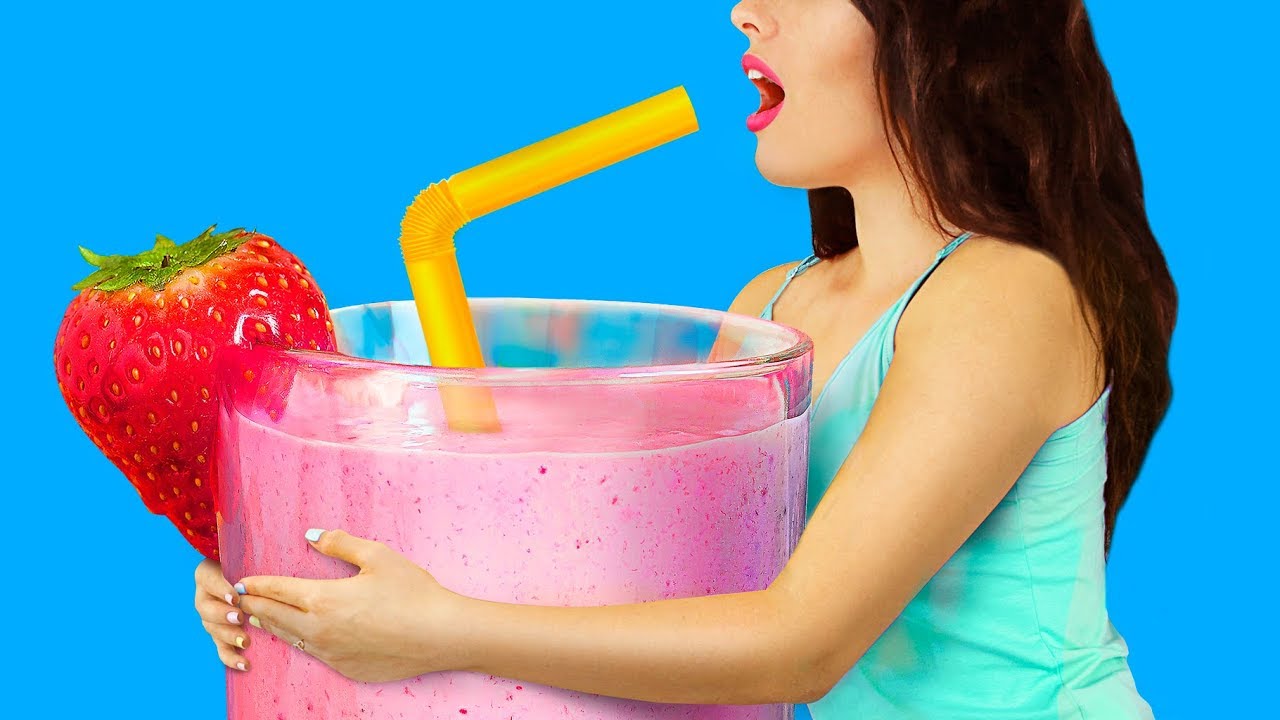 8 Diy Giant Vs Miniature Healthy Food Funny Pranks Youtube