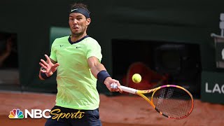 French Open 2021: Rafael Nadal vs. Cameron Norrie | Third Round Highlights | NBC Sports
