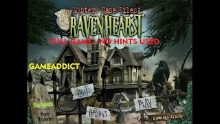 MYSTERY CASE FILES RAVENHEARST (No Hints Used) : FULL GAME, SPEEDRUN, WALKTHROUGH