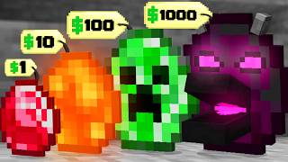 Minecraft but there’s 1,000,000 Custom Diamonds