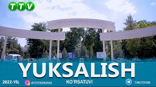 YUKSALISH KO'RSATUVI (07.08.2022)