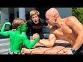 Little Hulk vs Deny Montana & World Strongest Boy Armwrestling