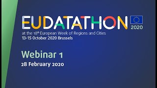 EU Datathon 2020 - Webinar dedicated to data from the European Environment Agency