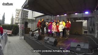 Vánoční polévka Armády spásy v Havířově 2014