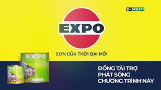 K+ SPORT 1 - Panel tài trợ phát sóng Ngoại hạng Anh (sơn EXPO và tủ đông Hòa Phát)