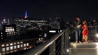 NEW YORK  - Vue de Nuit de Whitney Museum American Art