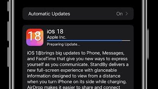 How To Fix  iOS 18 Stuck on Preparing Update on iPhone and iPad?