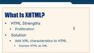 XML Tutorial 67 Introduction To XHTML