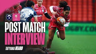 POST MATCH | Tatyana Heard reflects on bonus point win over Bristol Bears